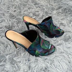 Beautiful multi colored heels